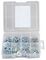 935619 - M5 - M10 Assorted Steel Flat & Spring Washers Set, 210 Piece