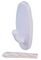 61335 - Self Adhesive Plastic Hooks - 55mm x 25mm, 3 Pack