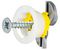 GP15100 - Yellow Plasterboard Fixings Requiring 15mm Hole, Trade Tub x100