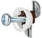 GP204 - Brown Plasterboard Fixings Requiring 20mm Hole, 4 Pack