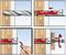 537261 - Duotec 10 Nylon Plasterboard Fixings, 10 Pack with Screws