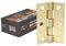 5000-0100EB-60 - 100mm (4") CE7 Certifire External Fire Door Hinges - Brass, Pair