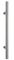 4724.32.400.SS - 400mm Pillar Pull Handle Round Bar, Stainless Steel