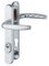 3625680 - Atlanta Short Fixing Aluminium Lever Security UPVC Double Glazed Door Handles, 44mm Door Thickness