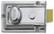 B-77-CH-CH-60 - Traditional Night Latch Lock, Chrome - 60mm Backset