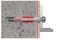 557727 - 6mm x 38mm DuoSeal Wall Plugs with Screws for Wet Areas, 50 Pack
