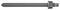 512249. - M12 x 180mm RG M Stainless Steel Threaded Galvanised Rods, 10 Pack