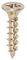 35017SOLOC - 3.5mm x 17mm Pozidriv Double Countersunk ZYP Solo Chipboard & Wood Screws, 200 Pack
