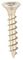 35020SOLOC - 3.5mm x 20mm Pozidriv Double Countersunk ZYP Solo Chipboard & Wood Screws, 200 Pack