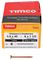 35040SOLOC - 3.5mm x 40mm Pozidriv Double Countersunk ZYP Solo Chipboard & Wood Screws, 200 Pack