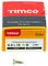 40015SOLOC - 4mm x 15mm Pozidriv Double Countersunk ZYP Solo Chipboard & Wood Screws, 200 Pack