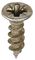 40015SOLOC - 4mm x 15mm Pozidriv Double Countersunk ZYP Solo Chipboard & Wood Screws, 200 Pack