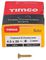 40020SOLOC - 4mm x 20mm Pozidriv Double Countersunk ZYP Solo Chipboard & Wood Screws, 200 Pack