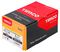 40025SOLOC - 4mm x 25mm Pozidriv Double Countersunk ZYP Solo Chipboard & Wood Screws, 200 Pack