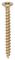 40040SOLOC - 4mm x 40mm Pozidriv Double Countersunk ZYP Solo Chipboard & Wood Screws, 200 Pack