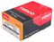 40080SOLOC - 4mm x 80mm Pozidriv Double Countersunk ZYP Chipboard & Wood Screws, 200 Pack