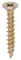 45030SOLOC - 4.5mm x 30mm Pozidriv Double Countersunk ZYP Solo Chipboard & Wood Screws, 200 Pack