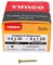 45035SOLOC - 4.5mm x 35mm Pozidriv Double Countersunk ZYP Solo Chipboard & Wood Screws, 200 Pack