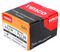 45035SOLOC - 4.5mm x 35mm Pozidriv Double Countersunk ZYP Solo Chipboard & Wood Screws, 200 Pack