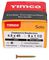 45040SOLOC - 4.5mm x 40mm Pozidriv Double Countersunk ZYP Solo Chipboard & Wood Screws, 200 Pack