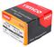 45045SOLOC - 4.5mm x 45mm Pozidriv Double Countersunk ZYP Solo Chipboard & Wood Screws, 200 Pack