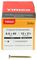 60060SOLOC - 6mm x 60mm Pozidriv Double Countersunk ZYP Solo Chipboard & Wood Screws, 200 Pack