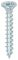 35025SOLOZ - 3.5mm x 25mm Pozidriv Double Countersunk ZP Solo Chipboard & Wood Screws, 200 Pack