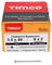 35050SOLOZ - 3.5mm x 50mm Pozidriv Double Countersunk ZP Solo Chipboard & Wood Screws, 200 Pack