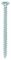 35050SOLOZ - 3.5mm x 50mm Pozidriv Double Countersunk ZP Solo Chipboard & Wood Screws, 200 Pack