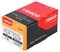 40030SOLOZ - 4mm x 30mm Pozidriv Double Countersunk ZP Solo Chipboard & Wood Screws, 200 Pack