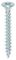 40035SOLOZ - 4mm x 35mm Pozidriv Double Countersunk ZP Solo Chipboard & Wood Screws, 200 Pack