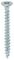 40040SOLOZ - 4mm x 40mm Pozidriv Double Countersunk ZP Solo Chipboard & Wood Screws, 200 Pack