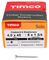 40045SOLOZ - 4mm x 45mm Pozidriv Double Countersunk ZP Solo Chipboard & Wood Screws, 200 Pack