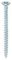40050SOLOZ - 4mm x 50mm Pozidriv Double Countersunk ZP Solo Chipboard & Wood Screws, 200 Pack