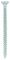 40060SOLOZ - 4mm x 60mm Pozidriv Double Countersunk ZP Solo Chipboard & Wood Screws, 200 Pack