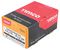 40070SOLOZ - 4mm x 70mm Pozidriv Double Countersunk ZP Solo Chipboard & Wood Screws, 200 Pack