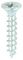 45025SOLOZ - 4.5mm x 25mm Pozidriv Double Countersunk ZP Solo Chipboard & Wood Screws, 200 Pack