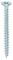 45050SOLOZ - 4.5mm x 50mm Pozidriv Double Countersunk ZP Solo Chipboard & Wood Screws, 200 Pack
