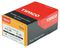 45060SOLOZ - 4.5mm x 60mm Pozidriv Double Countersunk ZP Solo Chipboard & Wood Screws, 200 Pack