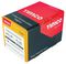 45070SOLOZ - 4.5mm x 70mm Pozidriv Double Countersunk ZP Solo Chipboard & Wood Screws, 200 Pack