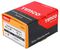 50025SOLOZ - 5mm x 25mm Pozidriv Double Countersunk ZP Solo Chipboard & Wood Screws, 200 Pack