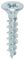 50025SOLOZ - 5mm x 25mm Pozidriv Double Countersunk ZP Solo Chipboard & Wood Screws, 200 Pack