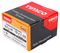 50040SOLOZ - 5mm x 40mm Pozidriv Double Countersunk ZP Solo Chipboard & Wood Screws, 200 Pack