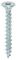 50040SOLOZ - 5mm x 40mm Pozidriv Double Countersunk ZP Solo Chipboard & Wood Screws, 200 Pack