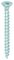 50050SOLOZ - 5mm x 50mm Pozidriv Double Countersunk ZP Solo Chipboard & Wood Screws, 200 Pack