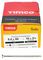 50090SOLOZ - 5mm x 90mm Pozidriv Double Countersunk ZP Solo Chipboard & Wood Screws, 100 Pack