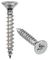 60040SOLOZ - 6mm x 40mm Pozidriv Double Countersunk ZP Solo Chipboard & Wood Screws, 200 Pack