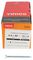 60080SOLOZ - 6mm x 80mm Pozidriv Double Countersunk ZP Solo Chipboard & Wood Screws, 200 Pack