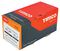 60080SOLOZ - 6mm x 80mm Pozidriv Double Countersunk ZP Solo Chipboard & Wood Screws, 200 Pack