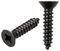 D03522 - 4.2mm x 12.5mm Pozidriv Countersunk Head Black Zinc Plated Self Tapping Screws, 50 Pack